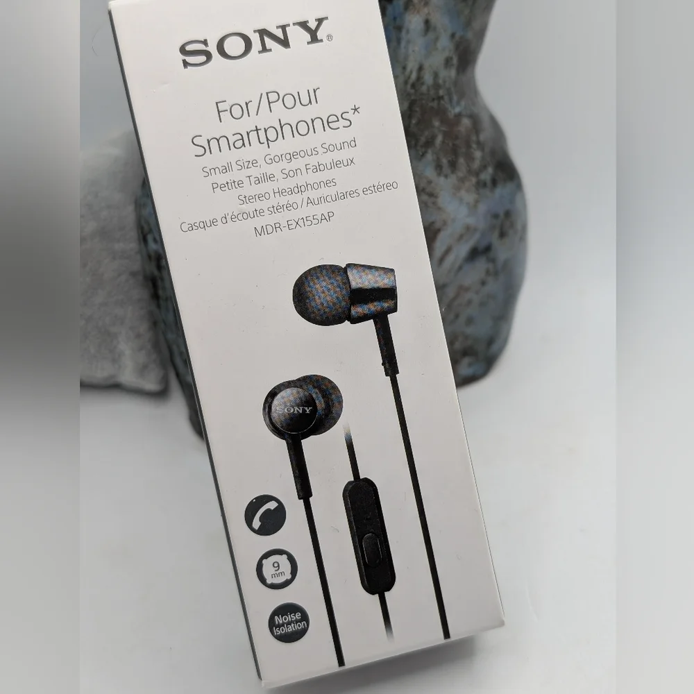 Sony Black Stereo Earbuds